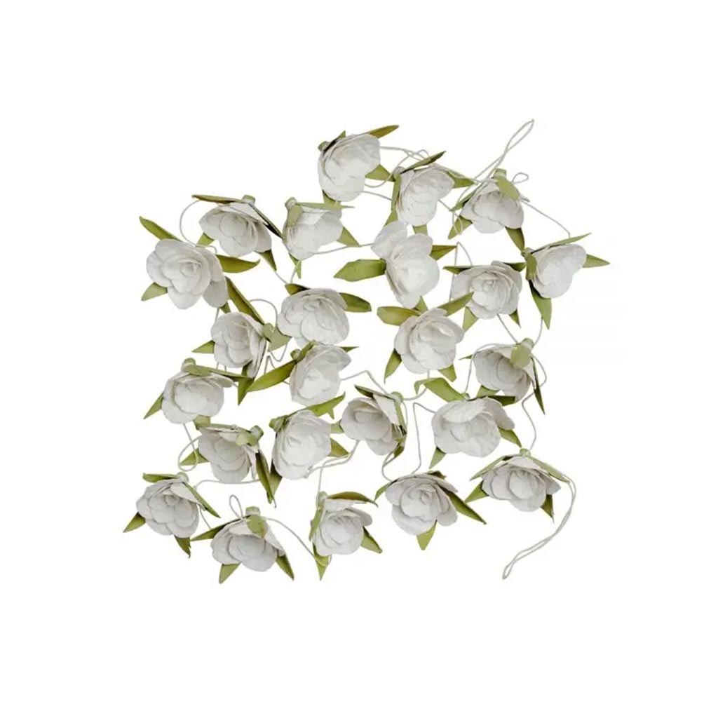 Lily Paper Flower Garland