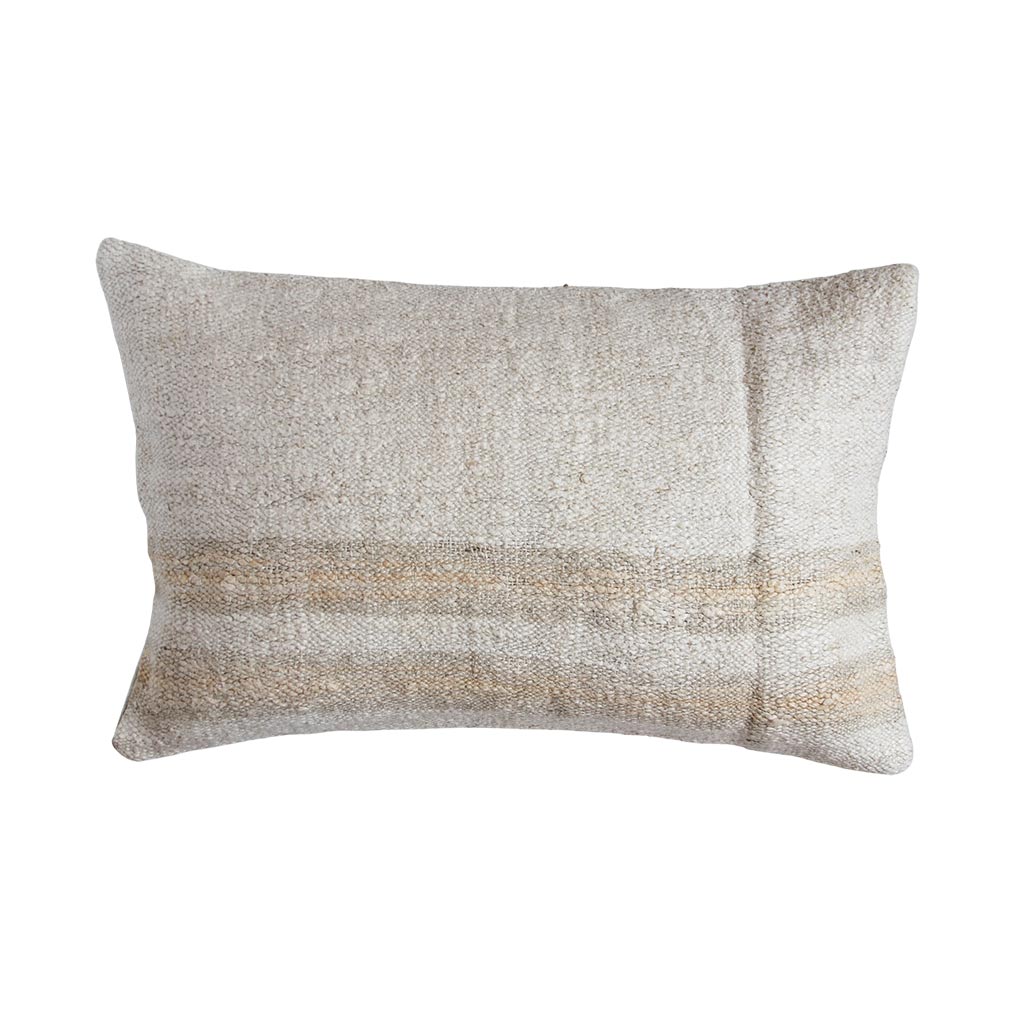 Neutral Kilim Pillow XVI